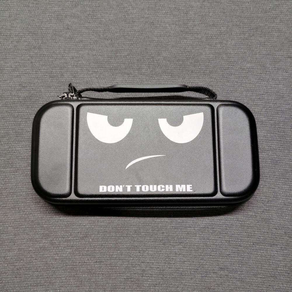 FinPack Nintendo Switch OLED Carry Case Dont Touch Me Shell Bag